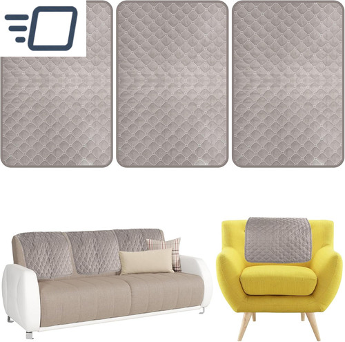 3pcs sofa headrest cover soft - cover,