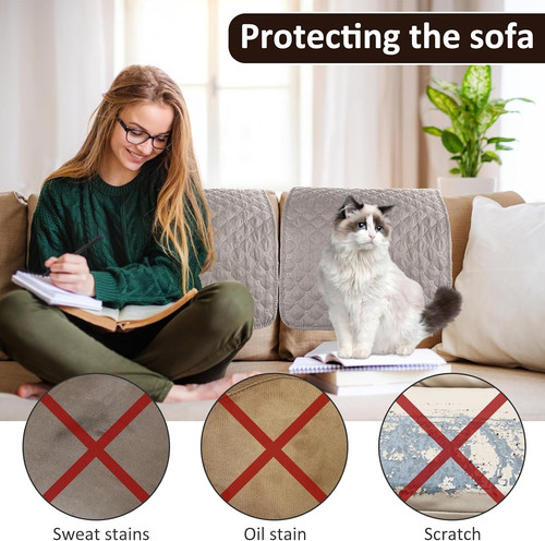 Sofa headrest cover 3pcs set - headrest,