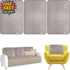 3Pcs Sofa Headrest Cover -