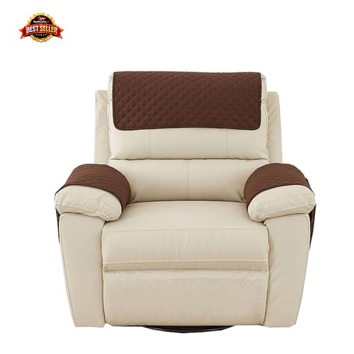 Elegant faux leather armrest - leather,